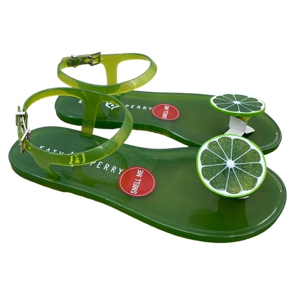 Katy Perry The Geli Lime Sandals Size 6 Medium NWT - Picture 12 of 12